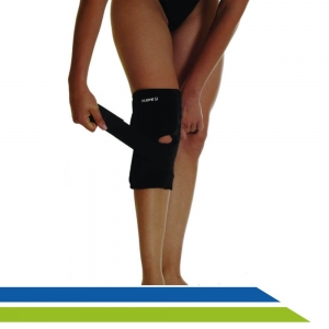 Joelheira de Neoprene Articulada com Cintas Cruzadas - Dilepé - Cód. DE150 Joelheira de Neoprene Articulada com Cintas Cruzadas - Dilepé - Cód. DE150