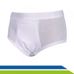 Calcinha Cueca Incontinência Urinária Roupa Íntima Absorvente Escapes Reutilizável Unissex Adulto Idoso Calcinha Cueca Incontinência Urinária Roupa Íntima Absorvente Escapes Reutilizável Unissex Adulto Idoso