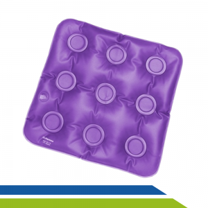 Almofada Anti Escaras Caixa de Ovo Quadrada Dupla Face Gel Inflável Bioflorence Cod 103-0201 Almofada Anti Escaras Caixa de Ovo Quadrada Dupla Face Gel Inflável Bioflorence Cod 103-0201