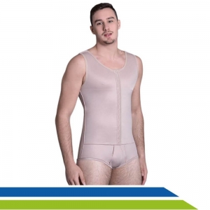 Cinta Modeladora Masculina Pós-Cirurgia Plástica de Alta Compressão 60606 New Form Cinta Modeladora Masculina Pós-Cirurgia Plástica de Alta Compressão 60606 New Form