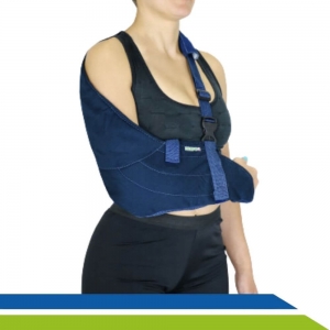 Tipoia Velpeau Imobilizadora com 3 Pontos e Estofado Duplo - Dilepé - Cód. DL650 Tipoia Velpeau Imobilizadora com 3 Pontos e Estofado Duplo - Dilepé - Cód. DL650