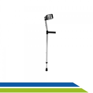 Muleta Canadense Indaiá Articulada em Alumínio c/ Braçadeira em Alumínio -PAR- Cód. 0000307-CAP/PEQ Muleta Canadense Indaiá Articulada em Alumínio c/ Braçadeira em Alumínio -PAR- Cód. 0000307-CAP/PEQ