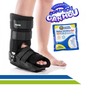 Bota Ortopédica Imobilizadora de Tornozelo Curta - Dilepé - Cod. 00DL041 Bota Ortopédica Imobilizadora de Tornozelo Curta - Dilepé - Cod. 00DL041