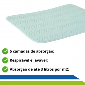 Lençol Ultra Absorvente para Idosos Acamados Crianças Lavável UN Longevitech Lençol Ultra Absorvente para Idosos Acamados Crianças Lavável UN Longevitech