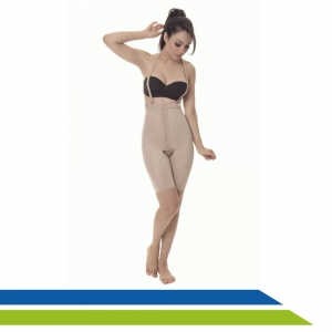 Cinta Pós-Cirúrgica Modeladora Short com Suspensório, Colchetes e Reforço no Culote Cód. 60437 - New Form Cinta Pós-Cirúrgica Modeladora Short com Suspensório, Colchetes e Reforço no Culote Cód. 60437 - New Form