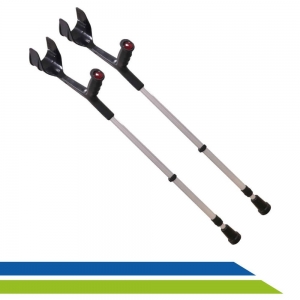 Muleta Canadense Com Apoio Injetado Fixo (PAR) - Dilepé - Cód. 00DB210-UN/PT Muleta Canadense Com Apoio Injetado Fixo (PAR) - Dilepé - Cód. 00DB210-UN/PT