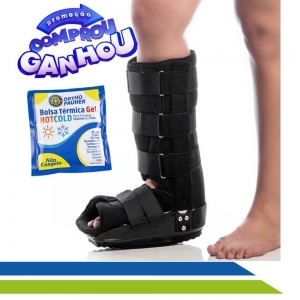 Bota Ortopédica Imobilizadora de Tornozelo Longa - Dilepé - Cod. DL040 Bota Ortopédica Imobilizadora de Tornozelo Longa - Dilepé - Cod. DL040