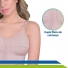 Sutiã Pós-Cirúrgico com Base Reforçada Fechamento Frontal e Costura Horizontal no Busto - Cód. 60113 - New Form Sutiã Pós-Cirúrgico com Base Reforçada Fechamento Frontal e Costura Horizontal no Busto - Cód. 60113 - New Form