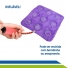 Almofada Assento Caixa de Ovo Quadrada Inflável Anti Escaras Bioflorence Cod 101-0025 Almofada Assento Caixa de Ovo Quadrada Inflável Anti Escaras Bioflorence Cod 101-0025