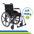 Cadeira de Rodas Dobrável Resistente até 150kg Pneu Antifuro Leve Idoso Acamado MA3F Ortomobil Cadeira de Rodas Dobrável Resistente até 150kg Pneu Antifuro Leve Idoso Acamado MA3F Ortomobil