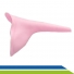 Urinol Feminino de Silicone Condutor Higiênico Reutilizável para Fazer Xixi em Pé Rosa Longevitech Urinol Feminino de Silicone Condutor Higiênico Reutilizável para Fazer Xixi em Pé Rosa Longevitech