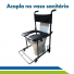 Cadeira de Banho Desmontável Dobrável Higiênica Idoso Adulto B5 150kg Ortomobil Cadeira de Banho Desmontável Dobrável Higiênica Idoso Adulto B5 150kg Ortomobil