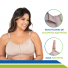 Sutiã Plus Size Pós-Cirúrgico Mamoplastia com Abertura Frontal e Alças Reguláveis 60104 - New Form Sutiã Plus Size Pós-Cirúrgico Mamoplastia com Abertura Frontal e Alças Reguláveis 60104 - New Form