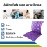 Almofada Assento Caixa de Ovo Quadrada Água com Encosto Inflável Anti Escaras Cod 102-0048 Almofada Assento Caixa de Ovo Quadrada Água com Encosto Inflável Anti Escaras Cod 102-0048