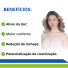 Sutiã Pós-Cirúrgico Tecido Emana Mastectomia Mamoplastia Média Compressão com Alças Reguláveis New Form Sutiã Pós-Cirúrgico Tecido Emana Mastectomia Mamoplastia Média Compressão com Alças Reguláveis New Form