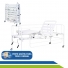 Cama Hospitalar Articulada Dobrável 2 Manivelas com Grade Steel Pilati Cama Hospitalar Articulada Dobrável 2 Manivelas com Grade Steel Pilati