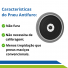 Roda Pneu Antifuro Alumínio Traseiro 60x60 para Cadeira de Rodas Ortomobil sem Eixo PAR Roda Pneu Antifuro Alumínio Traseiro 60x60 para Cadeira de Rodas Ortomobil sem Eixo PAR