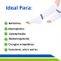 Meia Antitrombo Branca Pré e Pós-Cirúrgica Abdominoplastia Bariátrica Lipo 15 a 21MMHG 3/4 Venomed Meia Antitrombo Branca Pré e Pós-Cirúrgica Abdominoplastia Bariátrica Lipo 15 a 21MMHG 3/4 Venomed