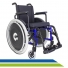 Cadeira de Rodas em Alumínio Dobrável em Duplo X até 120Kg com Pneu Inflável Ortomobil - Cód. MA3E Cadeira de Rodas em Alumínio Dobrável em Duplo X até 120Kg com Pneu Inflável Ortomobil - Cód. MA3E