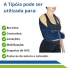 Tipoia Velpeau Imobilizadora com 3 Pontos e Estofado Duplo - Dilepé - Cód. DL650 Tipoia Velpeau Imobilizadora com 3 Pontos e Estofado Duplo - Dilepé - Cód. DL650