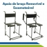 Cadeira de Banho Desmontável Dobrável Higiênica Idoso Adulto B5 150kg Ortomobil Cadeira de Banho Desmontável Dobrável Higiênica Idoso Adulto B5 150kg Ortomobil