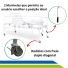 Cama Hospitalar Articulada Dobrável 2 Manivelas com Grade Steel Pilati Cama Hospitalar Articulada Dobrável 2 Manivelas com Grade Steel Pilati