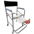 Cadeira de Banho com rodas Higiênica Dobrável + Coletor de Urina 100kg Cadeira de Banho com rodas Higiênica Dobrável + Coletor de Urina 100kg