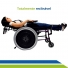 Cadeira de Rodas Reclinável Tetra MA3R Alumínio Dobrável em X até 120Kg Ortomobil Cadeira de Rodas Reclinável Tetra MA3R Alumínio Dobrável em X até 120Kg Ortomobil