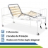 Cama Hospitalar Articulada 2 Manivelas Evolution Fit Com Grade Móvel Pilati Cama Hospitalar Articulada 2 Manivelas Evolution Fit Com Grade Móvel Pilati