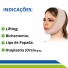 Máscara Faixa Para Lipo de Papada Mentoniana Otoplástia Tecido Emana Média Compressão - New Form Máscara Faixa Para Lipo de Papada Mentoniana Otoplástia Tecido Emana Média Compressão - New Form