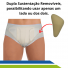 Cueca para Hérnia Inguinal Dupla - Dilepé - Cód. DL261 Cueca para Hérnia Inguinal Dupla - Dilepé - Cód. DL261