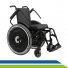 Cadeira de Rodas Resistente MA3E Adulto Dobrável Alumínio Leve para Transporte 120kg Ortomobil Cadeira de Rodas Resistente MA3E Adulto Dobrável Alumínio Leve para Transporte 120kg Ortomobil